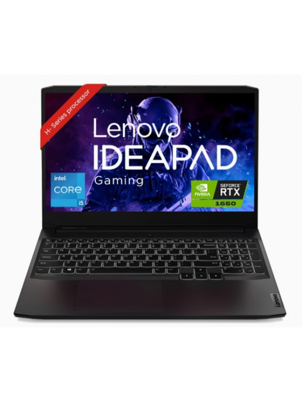 Laptops: Lenovo IdeaPad Gaming 3 Intel Core i5 12450H 15.6" (39.62cm) FHD IPS 120Hz Gaming Laptop (16GB/512GB SSD/Win11/Office 2021/NVIDIA RTX 3050 4GB/Alexa/3 Month Game Pass/Onyx Grey/2.3Kg), 82S9017TIN